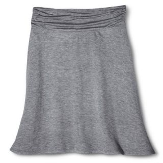 Merona Womens Jersey Knit Skirt   Grey   L