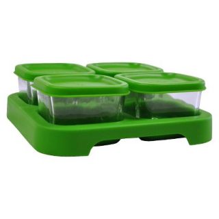 Green Sprouts Baby Food Storage Glass Cube (4 Pack)