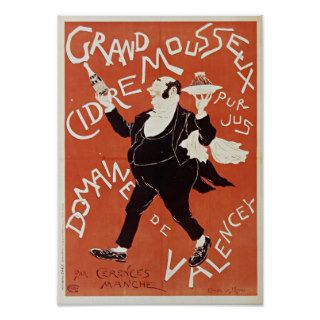 Vintage French Poster, Champagne
