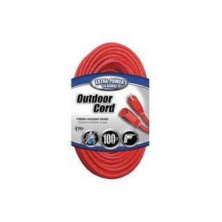 COLEMAN CABLE SYSTEMS   024088804   EXTENSION CORD NEMA5 15P/R, 50FT 15A RED Electronic Component Cables