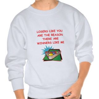 a funny winners and losers joke pullover sweatshirts