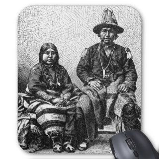 MISSION INDIANS CALIFORNIA MOUSE MATS