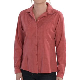Woolrich New Little Oaks Shirt   Long Sleeve (For Women)   BLUEBELL (L )