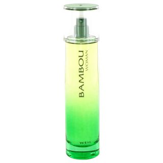 Bambou for Women by Weil Eau De Parfum Spray (Tester) 3.4 oz