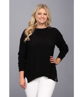 BB Dakota Plus Size Aster Sweater Womens Sweater (Black)