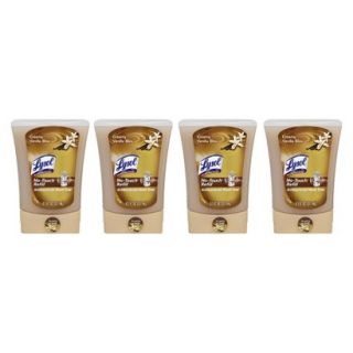 Lysol No Touch Hand Soap Dispenser Refills Creamy Vanilla Bliss, 8.5 Ounces, 4