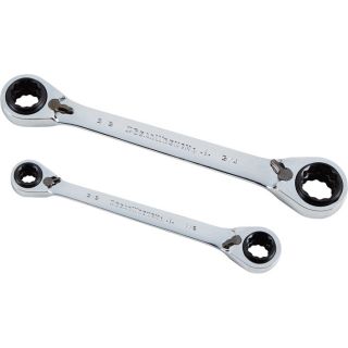 QuadBox Ratcheting GearWrench�   2 Pc. Metric Set, Model 93000