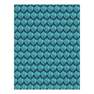 Blue Light Armor Texture. Scale Pattern Background Custom Letterhead