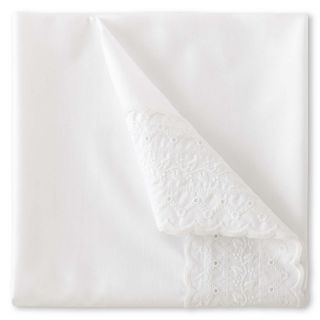 JCP Home Collection Home Expressions 300tc Set of 2 Lace Pillowcases, White
