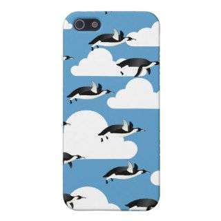 Funny Flying Penguins iPhone 5 Case