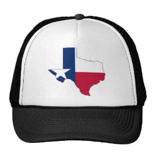 Texas Flag Map Hats