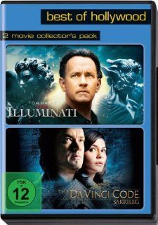 Best of Hollywood 2012   2 Movie Collector's, Pack 121 Illuminati / The Da Vinci Code   Sakrileg 2 DVDs Tom Hanks, Audrey Tautou, Sir Ian McKellen, Ewan McGregor, Stellan Skarsgrd, Ron Howard DVD & Blu ray