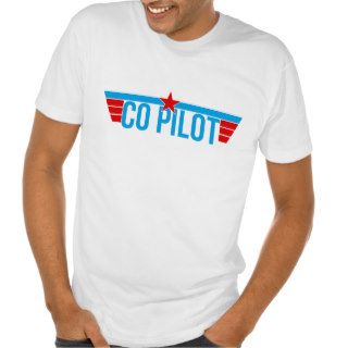 Co Pilot Wings Badge Aviation Shirt