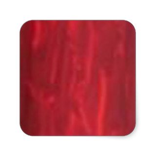 STBX Rosenberg Sparkling Red  Rouge Collection Square Stickers