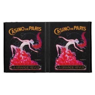 Casino de Paris ~ Vintage French Cabaret Ad iPad Folio Covers