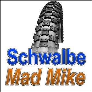 Schwalbe BMX Reifen MAD MIKE, black, 20x2.125, 11117400 Sport & Freizeit