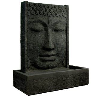 Wuona Objects Buddha Brunnen 125 cm Stein Balinesisches Wasserspiel Küche & Haushalt