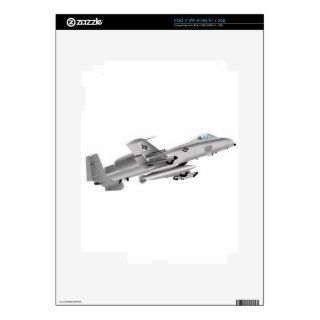 A10 thunderbolt jet design decals for the iPad 2