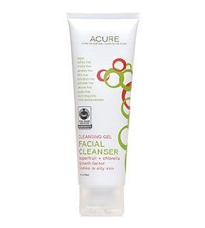 Acure Organics, Facial Cleanser, SuperFruit + Chlorella Growth Factor, 4 fl oz (118 ml) Parfümerie & Kosmetik
