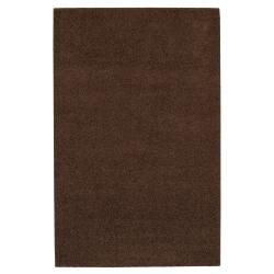 Solid Shag Brown Rug (2' x 3'4) Mohawk Home Accent Rugs