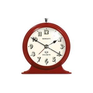 Home Decorators Collection 6.75 in. Dolomite Red Alarm Clock 1725800110