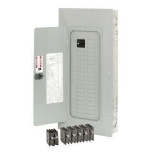 Eaton 100 Amp 30 Space/Circuit BR Type Main Breaker Loadcenter Copper Bus Value Pack Includes 6 Breakers BR3030BC100V