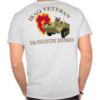 Iraq Vet 25th ID Stryker Shirt