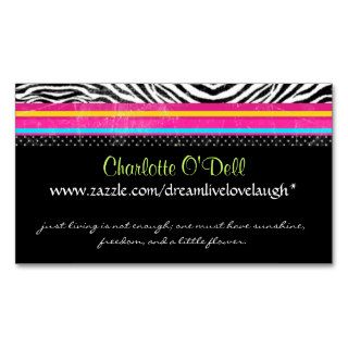 leopard print; website marketing business card templates