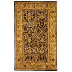 Handmade Persian Legend Blue/Gold Wool Area Rug (6' x 9') Safavieh 5x8   6x9 Rugs