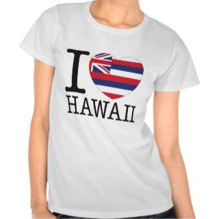 Hawaii Love v2 T Shirt