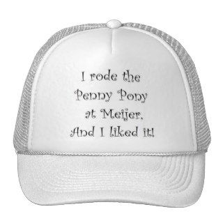 Meijer Penny Pony Trucker Hat