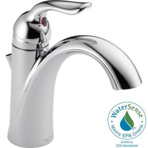 Delta Lahara 4 in. Single Hole Single Handle High Arc Bathroom Faucet in Chrome DISCONTINUED 538 DST