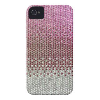Pink Glitter Bling Diamond Cover iPhone 4 Cases