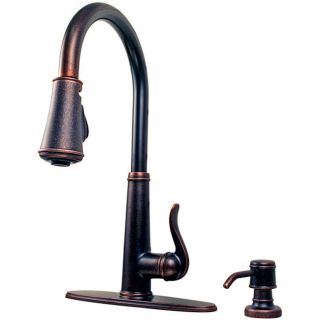 Price Pfister Ashfiled Rustic Bronze Faucet with Soap Dispenser Price Pfister Other Plumbing