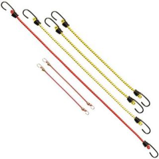 Keeper Bungee Cord Assorted (6 Pack) 06306
