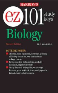 Barron`s EZ 101 Study Keys Biology (Paperback) General Study Guides