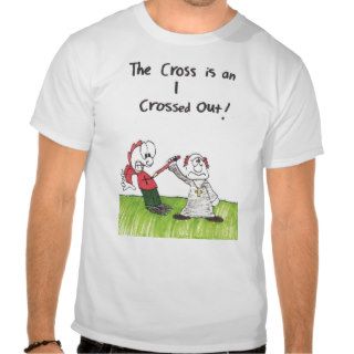 T Shirt with animated funny church sayings