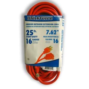 Workforce 25 ft. 16/3 Extension Cord AW62601