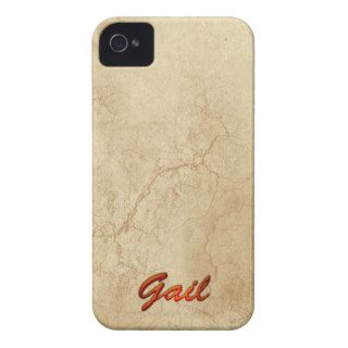 GAIL Name Personalised Cell Phone Case iPhone 4 Case Mate Case