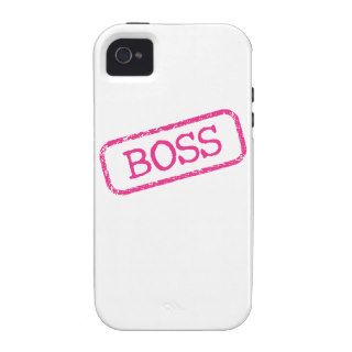 "BOSS" Case Mate iPhone 4 CASES