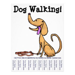 Dog Walking Flyer