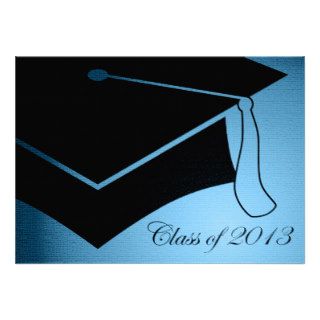 class of 2013 graduation cap personalized announcements
