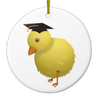 Smart Chick Cute Cartoon Chicken Hanging Ornament
