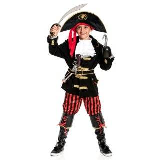 Kostümplanet® Piraten Kostüm Kinder Deluxe Piratenkostüm Kinder Kostüm Pirat Größe 152  Spielzeug
