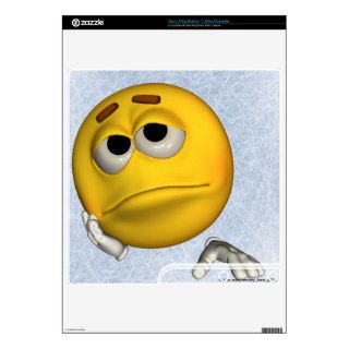 SAD PATHETIC SMILEY FACE DECALS FOR PS3 SLIM