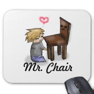 Pewdiepie Mr. Chair Mousepad