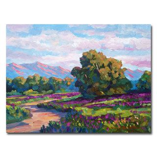 David Lloyd Glover 'California Hills' Canvas Art Trademark Fine Art Canvas