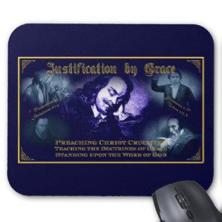 Justification by Grace Mousepad