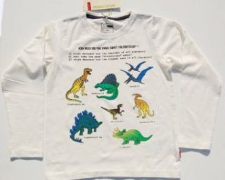 Name it Jungen Langarm Shirt Dinosaurier / Bio Baumwolle ELO 13082012 CLOUD Gr.122/128 Bekleidung