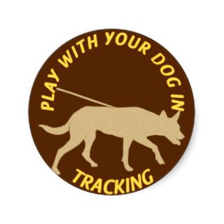 Play With Your Dog In Tracking Sticker
